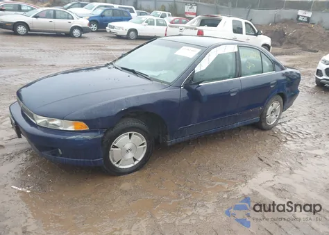 2001 Mitsubishi Galant Es из США, поврежденный, VIN 4A3AA46G41E127462